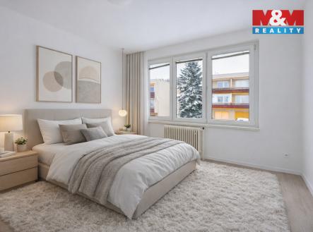 vizualizace ložnice | Prodej bytu, 4+1, 84 m²