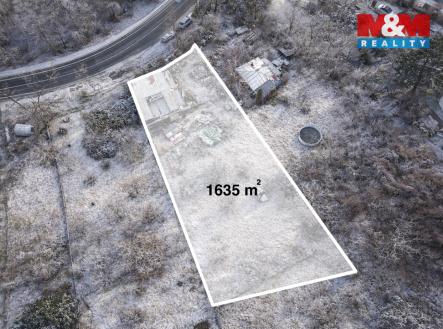 Dron3_metry.jpg | Prodej - pozemek, zahrada, 1 635 m²