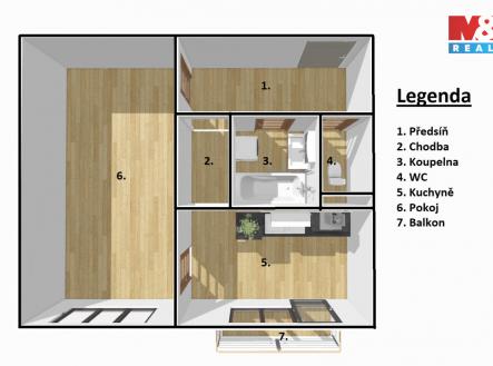 Půdorys.jpg | Prodej bytu, 1+1, 37 m²