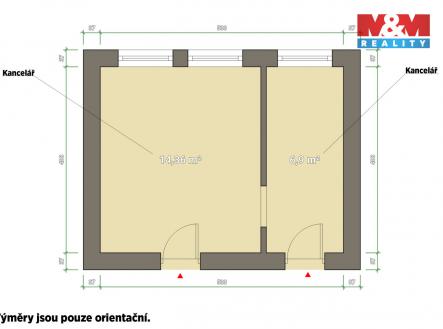 2D půdorys template_1.jpg | Pronájem - kanceláře, 21 m²