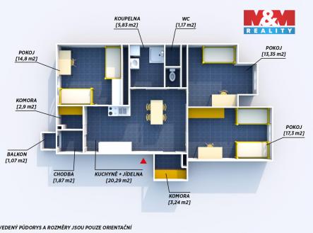 a26.jpg | Prodej bytu, 3+1, 82 m²