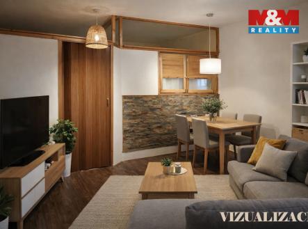 vizualizace 01 .jpg | Prodej bytu, 2+1, 43 m²
