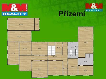Půdorys Přízemí.jpg | Prodej - kanceláře, 470 m²