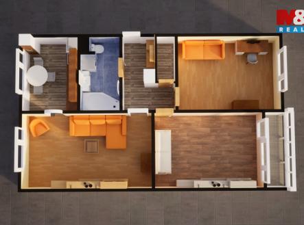 pudorys.jpg | Prodej bytu, 3+1, 77 m²