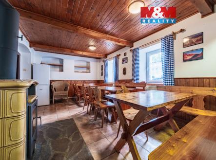 společenská místost | Prodej - chata/rekreační objekt, 285 m²