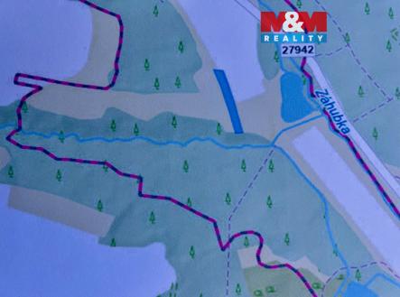 Katastrální mapa | Prodej - pozemek, trvalý travní porost, 2 058 m²
