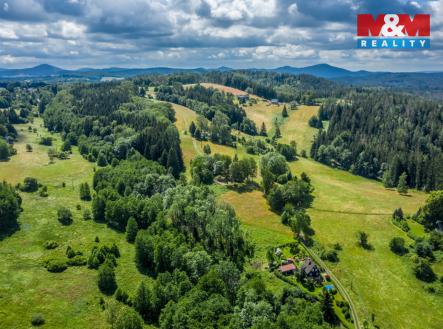 Pohled na pozemek | Prodej - pozemek pro bydlení, 4 140 m²