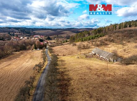 Pozemek_Nec╠îemice_15.jpg | Prodej - pozemek, trvalý travní porost, 10 841 m²