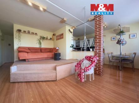 Obývací pokoj +Kuchyně | Prodej bytu, 4+1, 97 m²