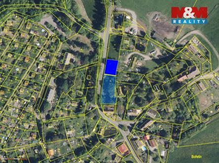 Mapka | Pronájem - pozemek, zahrada, 350 m²