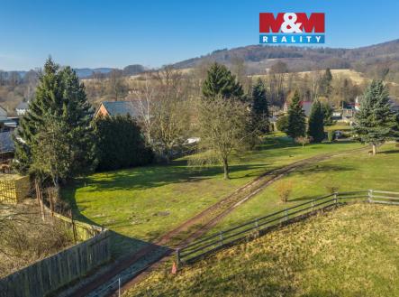 Pohled na pozemek | Prodej - pozemek pro bydlení, 1 698 m²