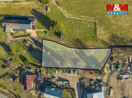 Pohled na pozemek | Prodej - pozemek pro bydlení, 1 698 m²