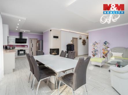Obývací pokoj s kk | Prodej - dům/vila, 174 m²
