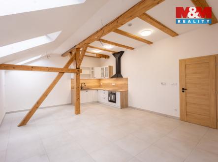 obývací pokoj | Pronájem bytu, 2+kk, 70 m²