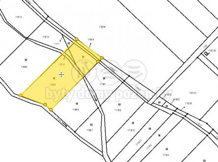 V polom - les 2.png | Prodej - pozemek, les, 1 901 m²