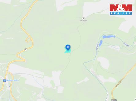 Mapa_okoli_2026_03_06_09_36.jpeg | Prodej - pozemek, les, 14 147 m²