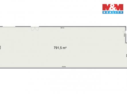 2D Floor Plan.jpg | Pronájem - výrobní prostor, 792 m²