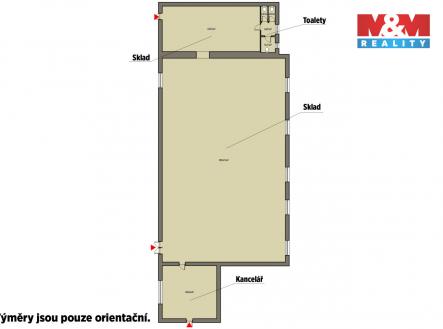 půdorys.jpg | Pronájem - skladovací prostor, 427 m²