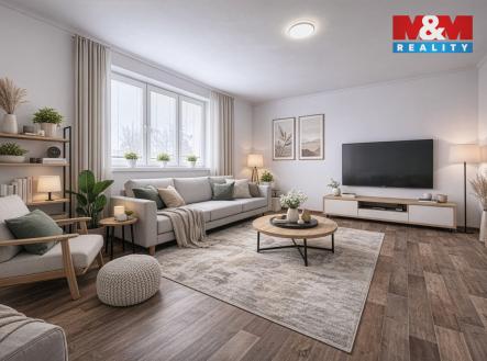 Vizualizace | Prodej bytu, 2+1, 61 m²