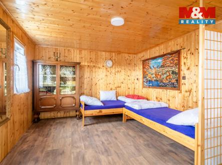 uvnitř chatky | Prodej - chata/rekreační objekt, 20 m²