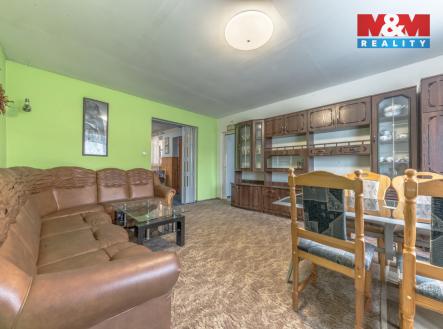 Obývací pokoj 1 (1.NP) | Prodej - dům/vila, 180 m²