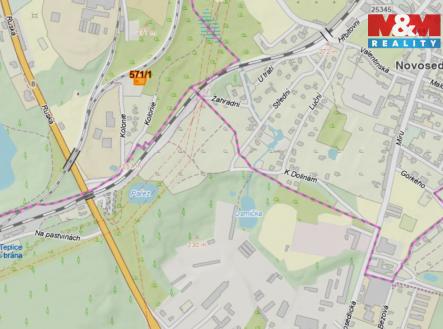 mapka | Prodej - pozemek pro bydlení, 860 m²