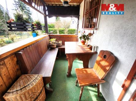 veranda | Prodej - chata/rekreační objekt, 45 m²