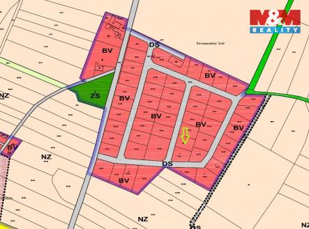ÚP.jpg | Prodej - pozemek pro bydlení, 898 m²