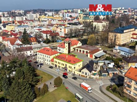 pohled z dronu | Prodej - obchodní prostor, 690 m²