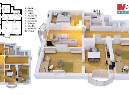 půdorys___ (1).jpg | Prodej bytu, 4+1, 148 m²