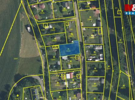 Katastrální mapa zahrada Nepomuk.jpg | Prodej - pozemek, zahrada, 336 m²