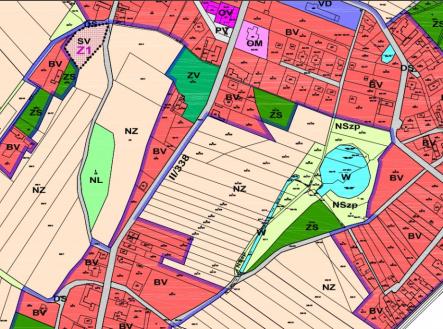 územní plán žáky.jpg | Prodej - pozemek pro bydlení, 1 061 m²