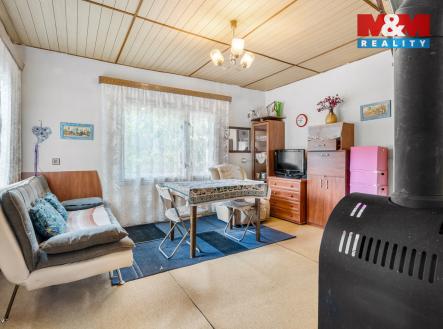 Obývací pokoj | Prodej - chata/rekreační objekt, 50 m²