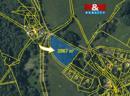 4D78A005-0D05-447F-8592-33261E2269FF.jpeg | Prodej - pozemek, trvalý travní porost, 3 967 m²