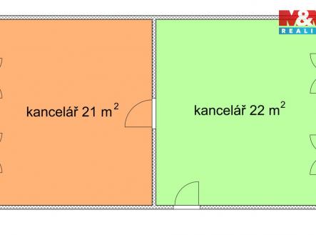 pudorys_bez_kot.jpg | Pronájem - kanceláře, 43 m²