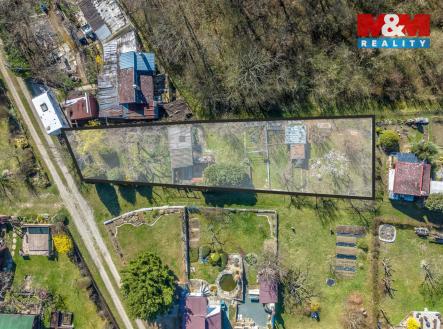 Vymezení pozemku | Prodej - pozemek, zahrada, 466 m²