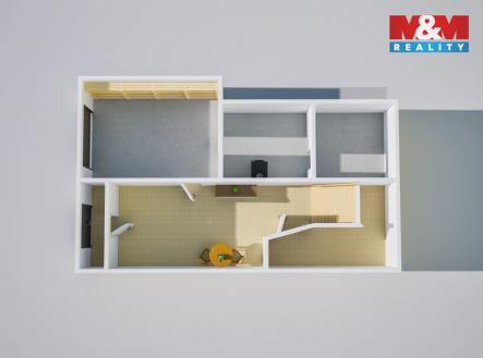 Půdorys - předsíň přízemí | Prodej - dům/vila, 177 m²