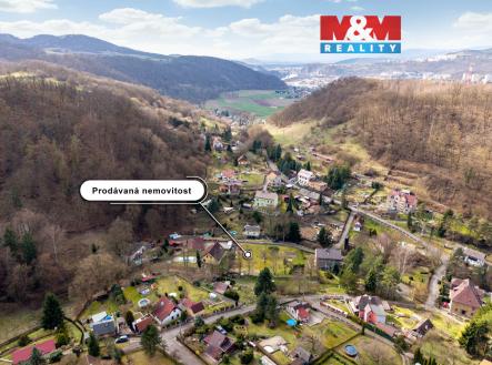 Pohled na pozemek a okolí | Prodej - pozemek pro bydlení, 952 m²
