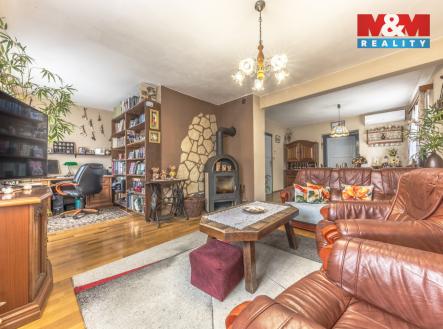 Obývací pokoj | Prodej - dům/vila, 128 m²