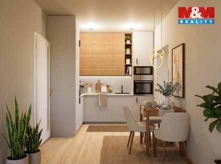 kuchyn grafickanvhs.jpg | Prodej bytu, 2+kk, 35 m²