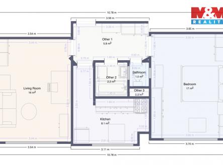 IMG_4414.jpeg | Pronájem bytu, 2+1, 56 m²