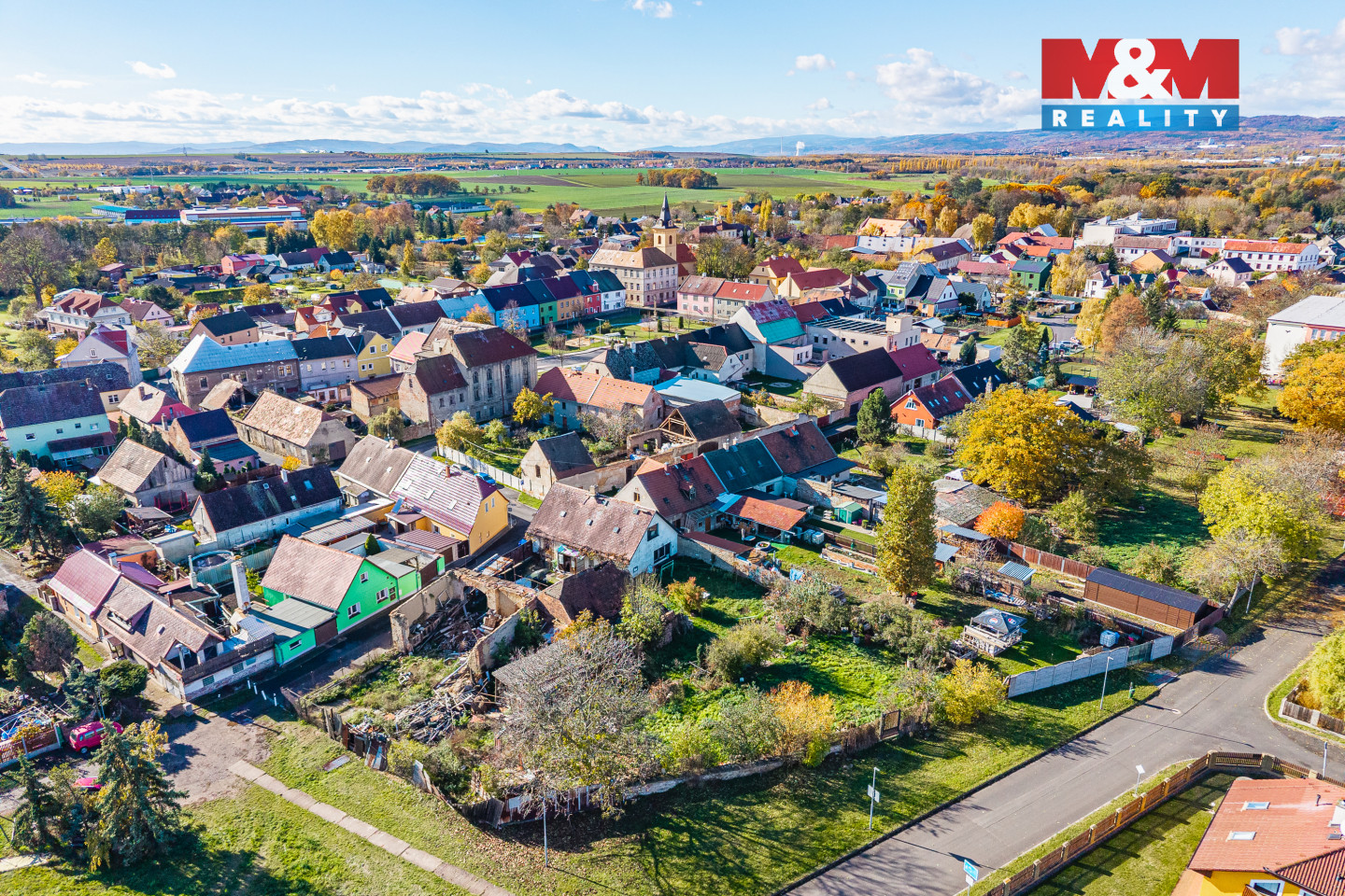 pohled na obec