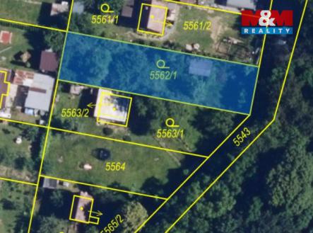 ortofoto.jpg | Prodej - pozemek, zahrada, 401 m²