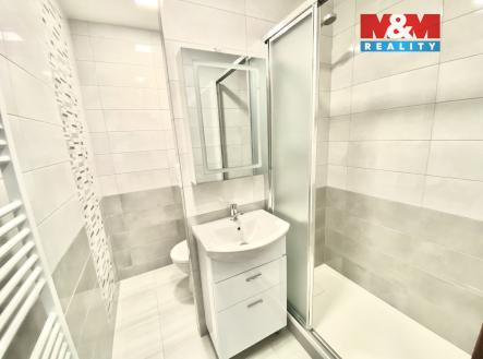 Koupelna s WC | Pronájem bytu, 2+kk, 42 m²