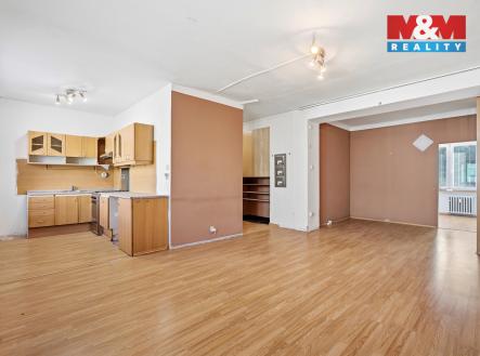 obývací prostor | Prodej bytu, 2+1, 51 m²