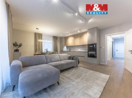 Obývací pokoj | Prodej bytu, 3+kk, 82 m²