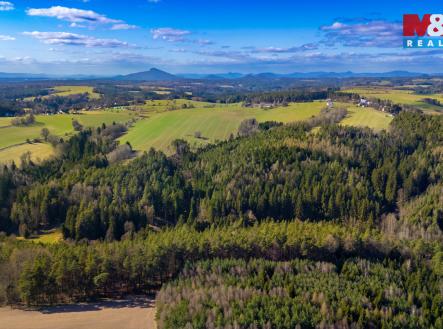 Letecký pohled | Prodej - pozemek, les, 23 199 m²
