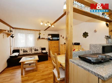 obývací pokoj | Prodej - chata/rekreační objekt, 33 m²