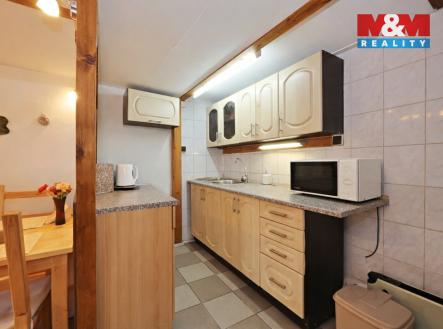 kuchyňský kout | Prodej - chata/rekreační objekt, 33 m²