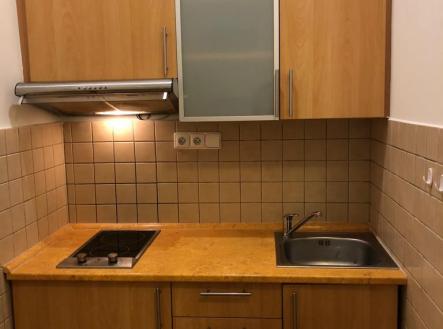 Kuchyň Řehořová.jpg | Pronájem bytu, 1+1, 34 m²